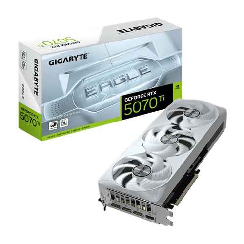 GIGABYTE RTX 5070 Ti Eagle OC ICE 16GB 256-bit GDDR7