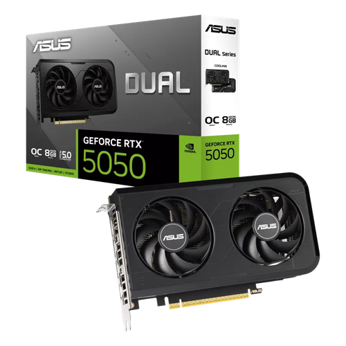 ASUS Dual GeForce RTX™ 5050 8GB GDDR6 OC Edition