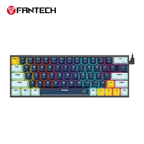 Fantech MK874 V2 Atom 63 Navy Blue Mechanical Keyboard Wired
