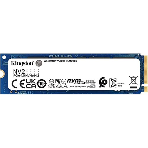 Kingston NV2 M.2 PCIe 4.0 SSD 500GB