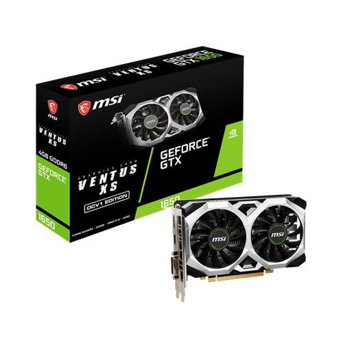 MSI GTX 1650 D6 VENTUS XS OCV1 4GB