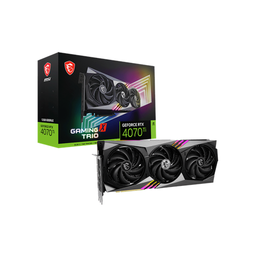 MSI GeForce RTX 4070 Ti GAMING X TRIO 12G