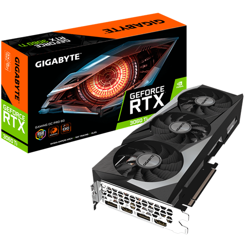 GIGABYTE GeForce RTX™ 3060 Ti GAMING OC 8G