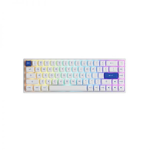 Blue on White 3068B Plus Multi-Mode Akko Jelly Pink