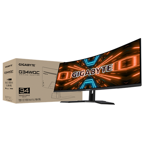 GIGABYTE G34WQC ( WQHD 144Hz Curved )