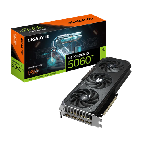 GIGABYTE RTX 5060Ti Gaming OC 16G GDDR7 