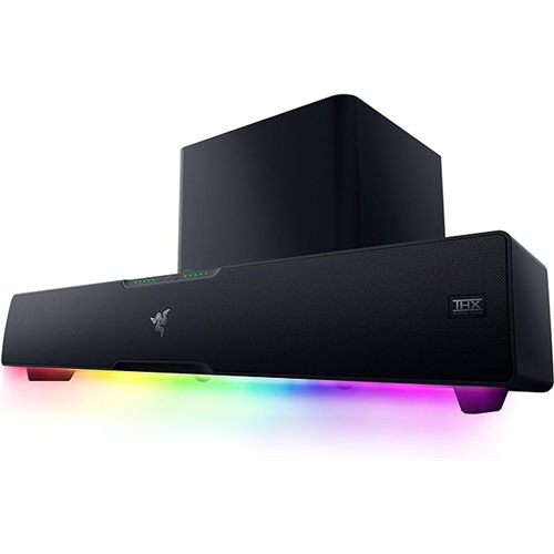 Razer Leviathan V2 Pro - AI-Powered Beamforming PC Gaming Soundbar with Subwoofer - EU +UK/HK/SG Packaging