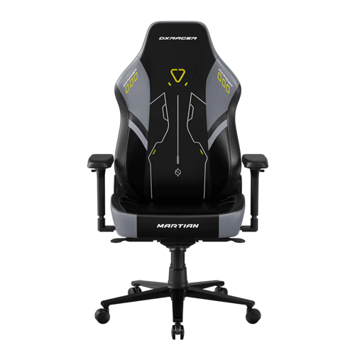 DXRacer Martian Series Black Grey Gaming Chair Size L