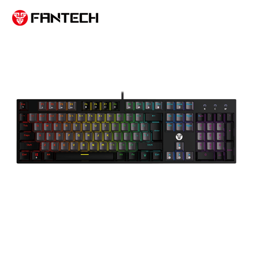 FANTECH ATOM104 MK886V2 GAMING MECHANICAL KEYBOARD - SUMI EDITION GREY Wired