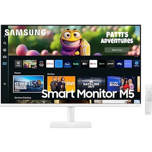 SAMSUNG Smart M5 Monitor (White) 27'' ( FHD 60Hz VA )
