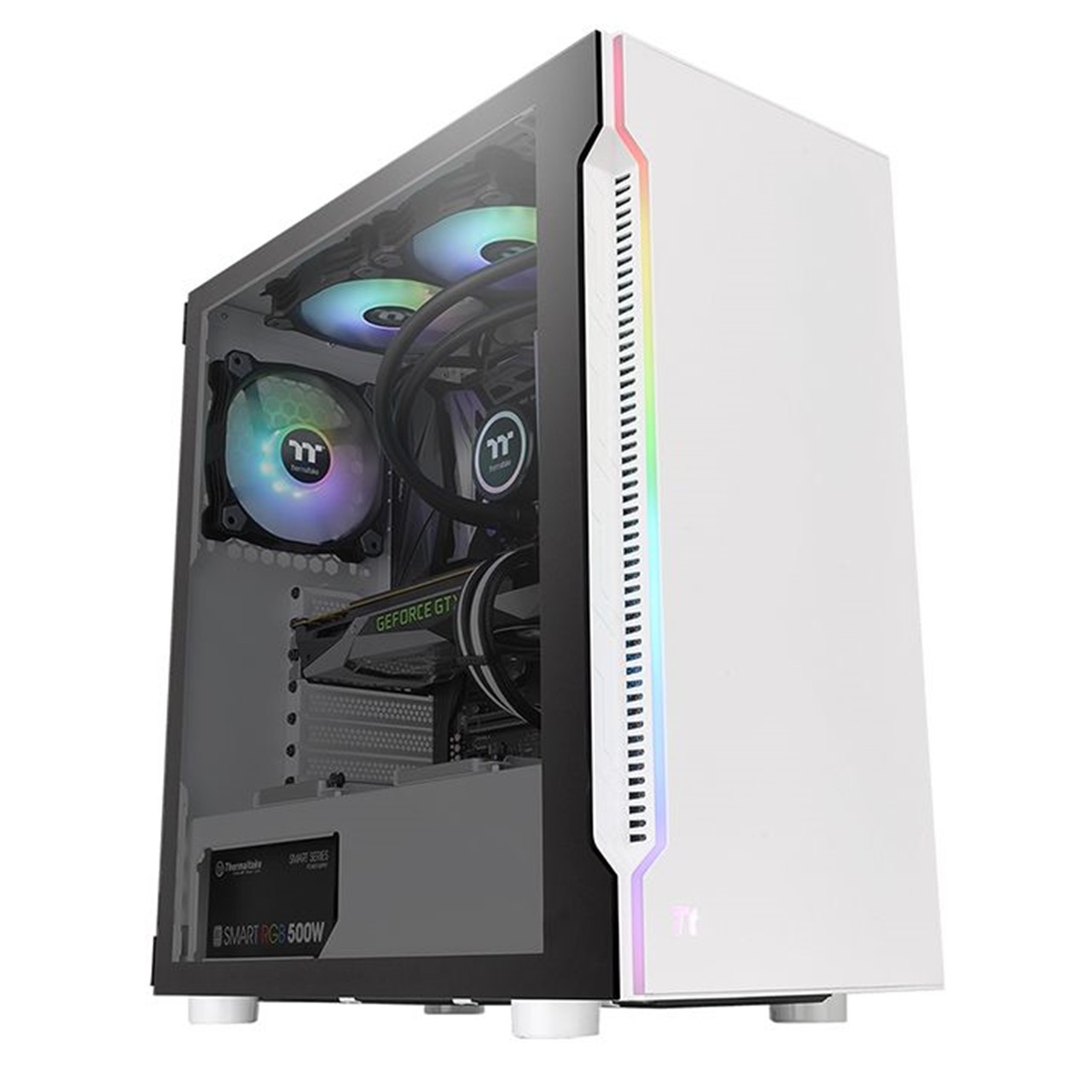 Thermaltake H200 TG Snow RGB