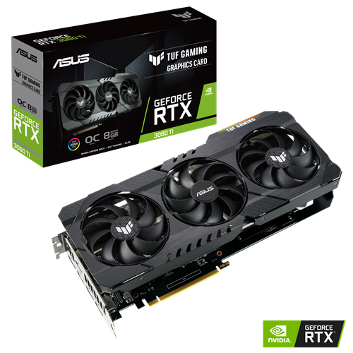 ASUS TUF RTX™ 3060 Ti 8GB OC