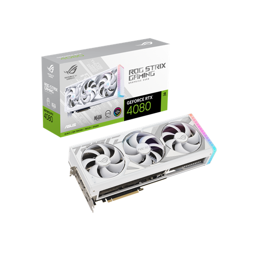 ROG Strix GeForce RTX 4080 16GB GDDR6X White Edition