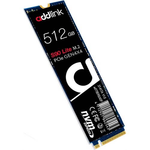 Addlink S90 Lite M.2 PCIe 4.0 NVMe SSD 512GB