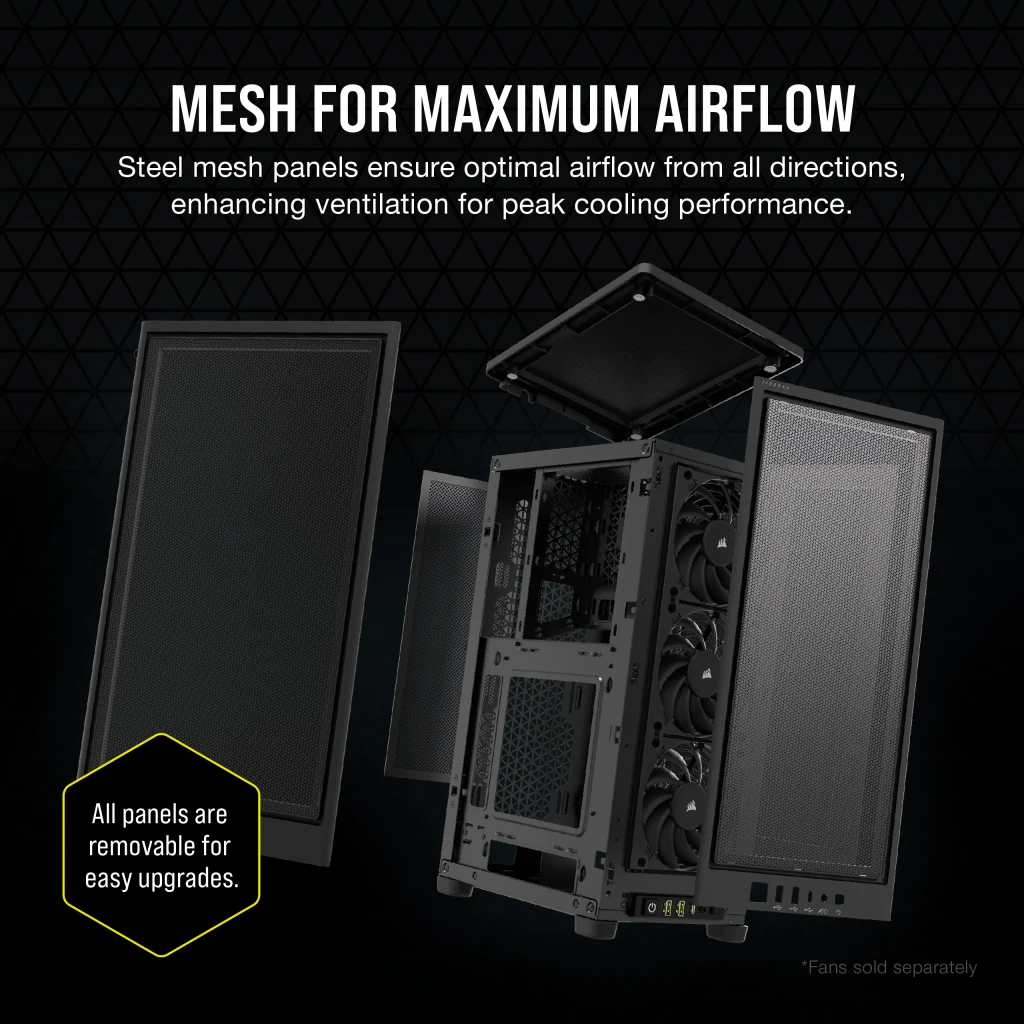 Corsair 2000D AIRFLOW BLACK