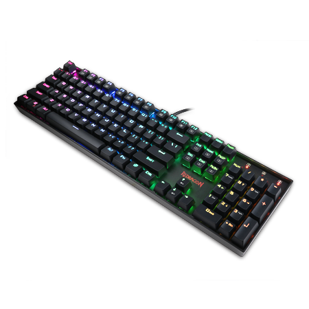 Redragon  K551 Mitra Mechanical Keyboard Blue Switches - Black