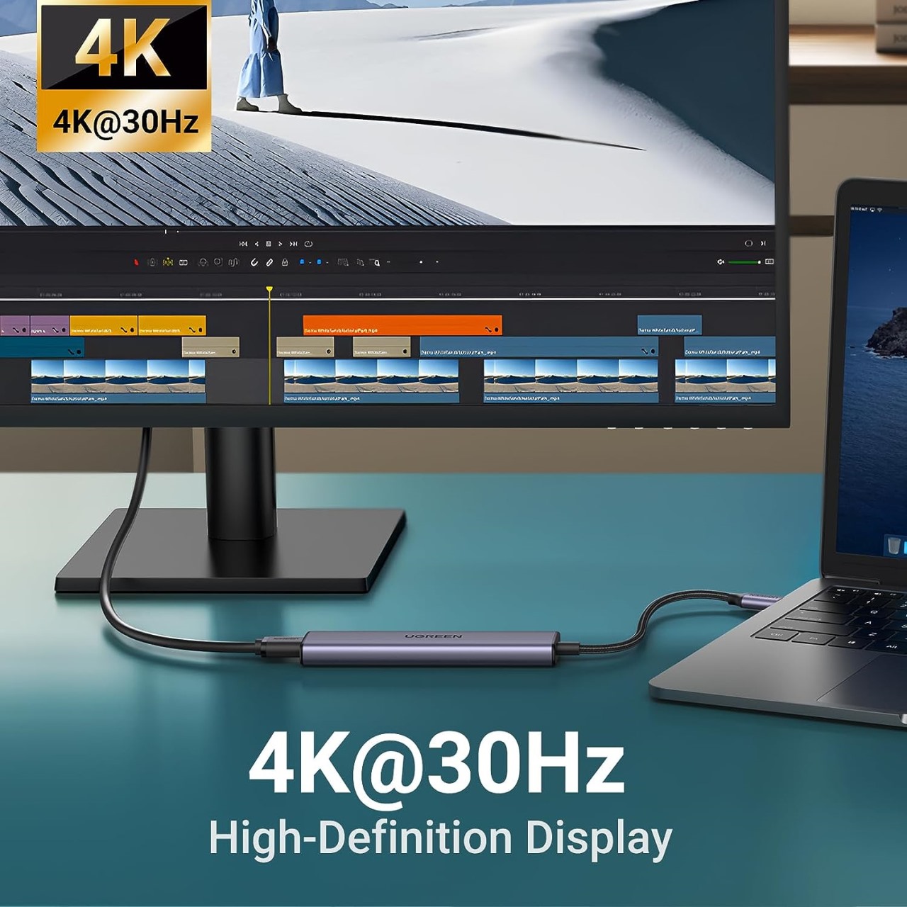 UGREEN USB-C Multifunction Adapter 4K 30Hz