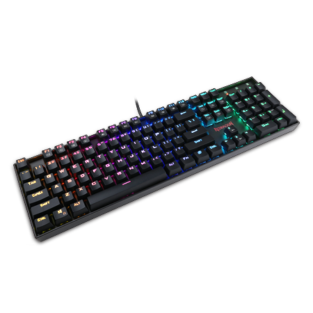 Redragon  K551 Mitra Mechanical Keyboard Blue Switches - Black