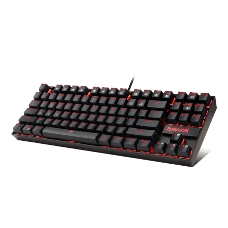 Redragon K552-KR Kumara Mechanical Keyboard Red Switches - Black
