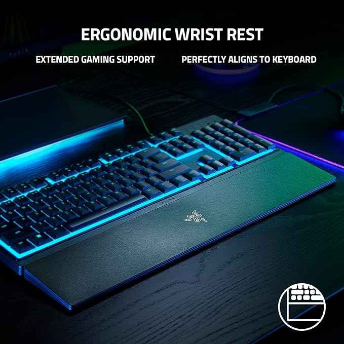 Razer Ornata V3 X - Low Profile Gaming Keyboard - US Layout
