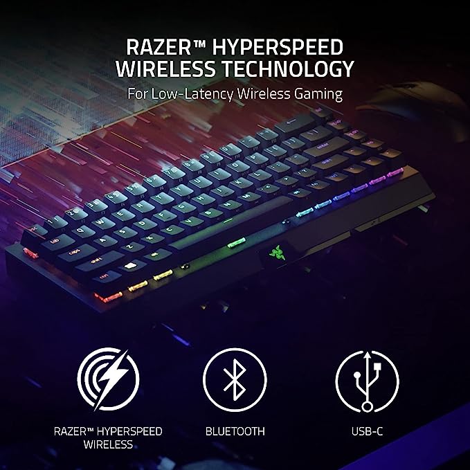 Razer™ BlackWidow V3 Mini Yellow Switch Mechanical Keyboard