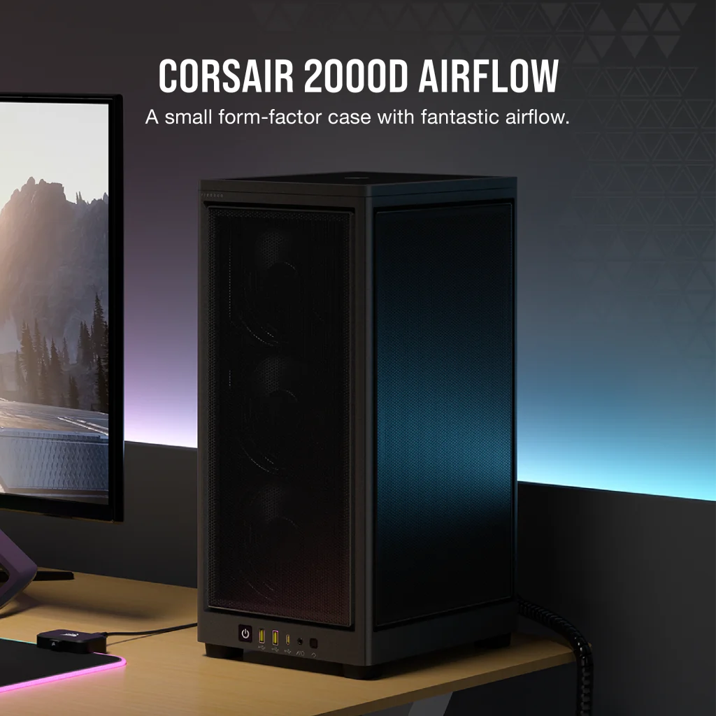 Corsair 2000D AIRFLOW BLACK