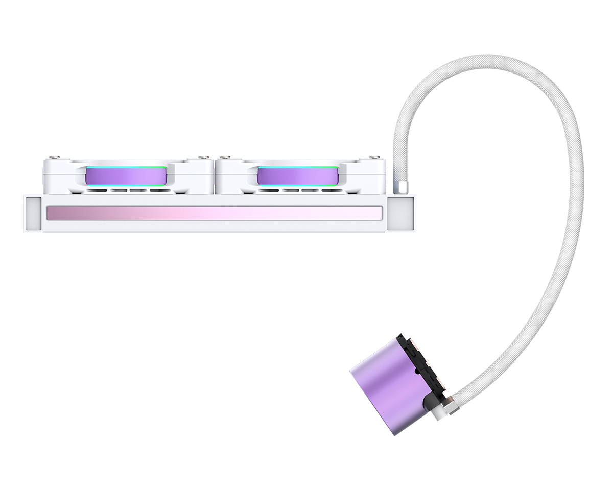 ID-COOLING PINKFLOW 240 DIAMOND PURPLE