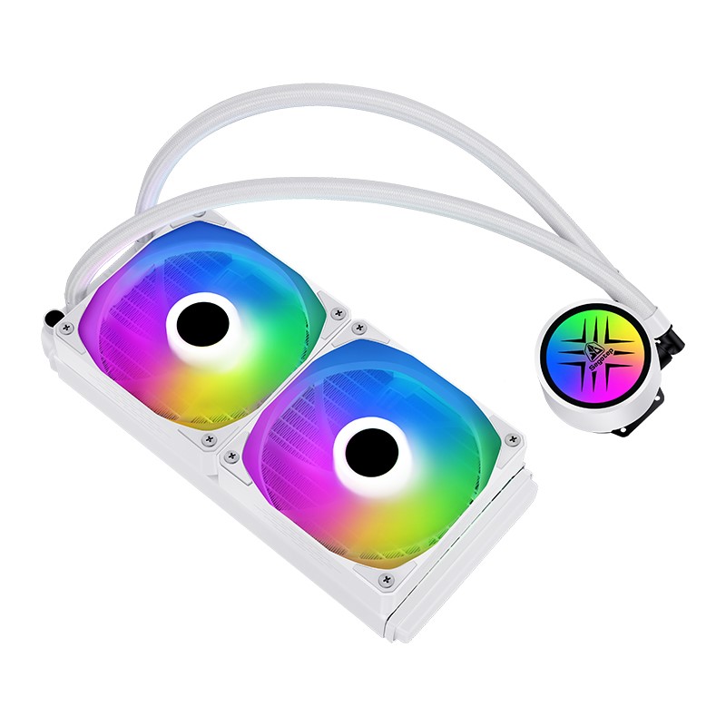 SEGOTEP BEZER 240mm ARGB WHITE Liquid Cooler