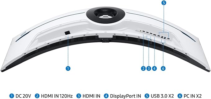 SAMSUNG Odyssey Neo G9 Gaming Monitor 57'' ( 4K 240Hz Curved )