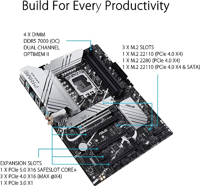 Asus PRIME Z790-P WIFI-CSM Motherboard