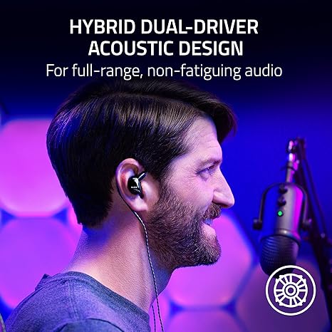 Razer Moray in-Ear Monitor for All-Day Streaming