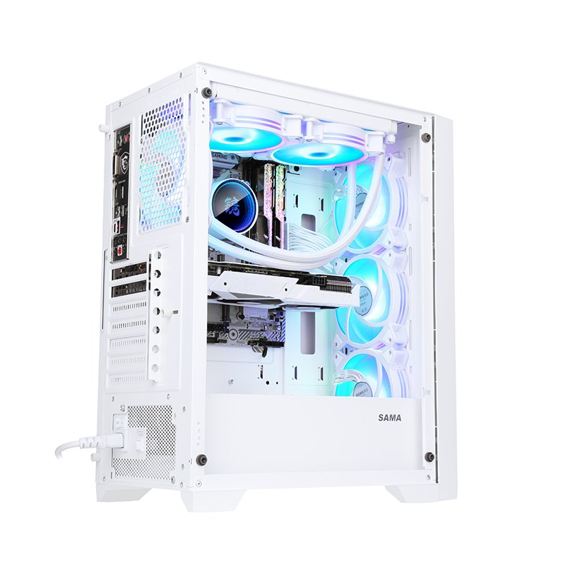 SAMA GZS White ATX Case