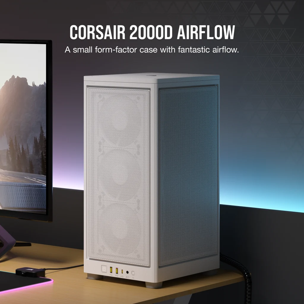 Corsair 2000D AIRFLOW WHITE