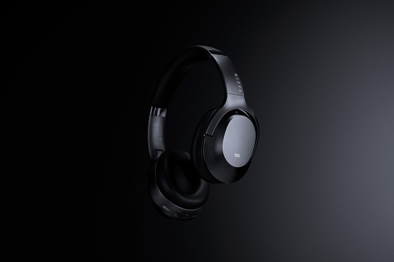 Razer Opus - Black Wireless Headphones with Advanced Active Noise Cancellation