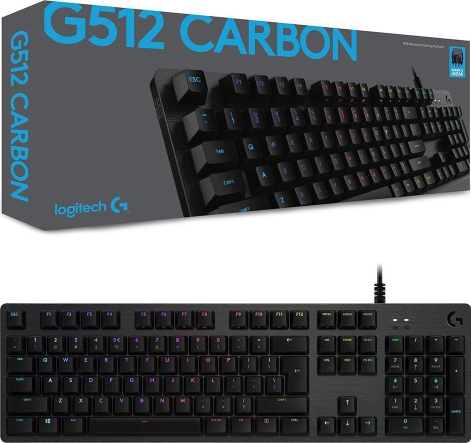 Logitech G512 Carbon Lightsync RGB Mechanical - Gaming Store - Sell all