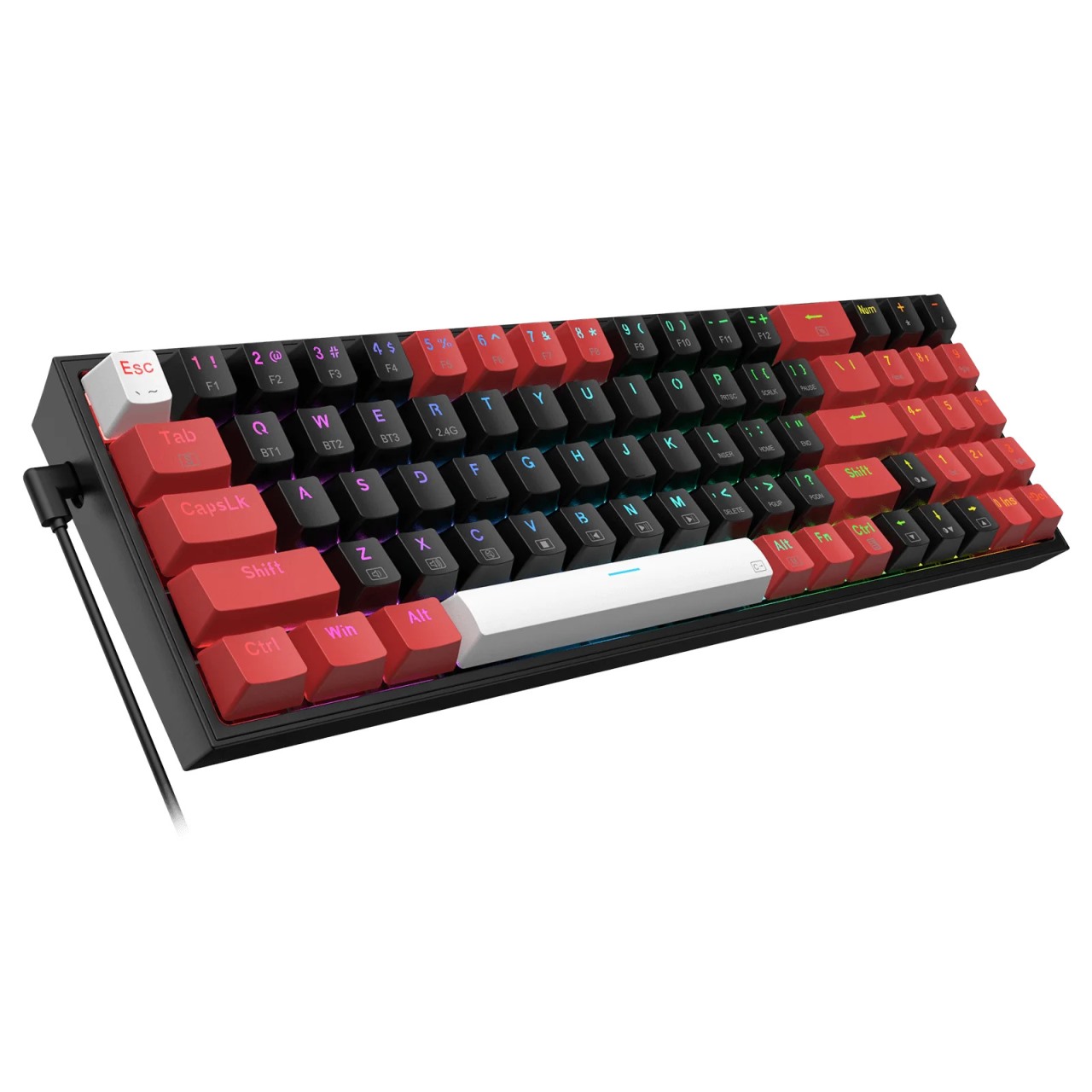 Redragon K628 Pollux PRO Mechanical Red Switches