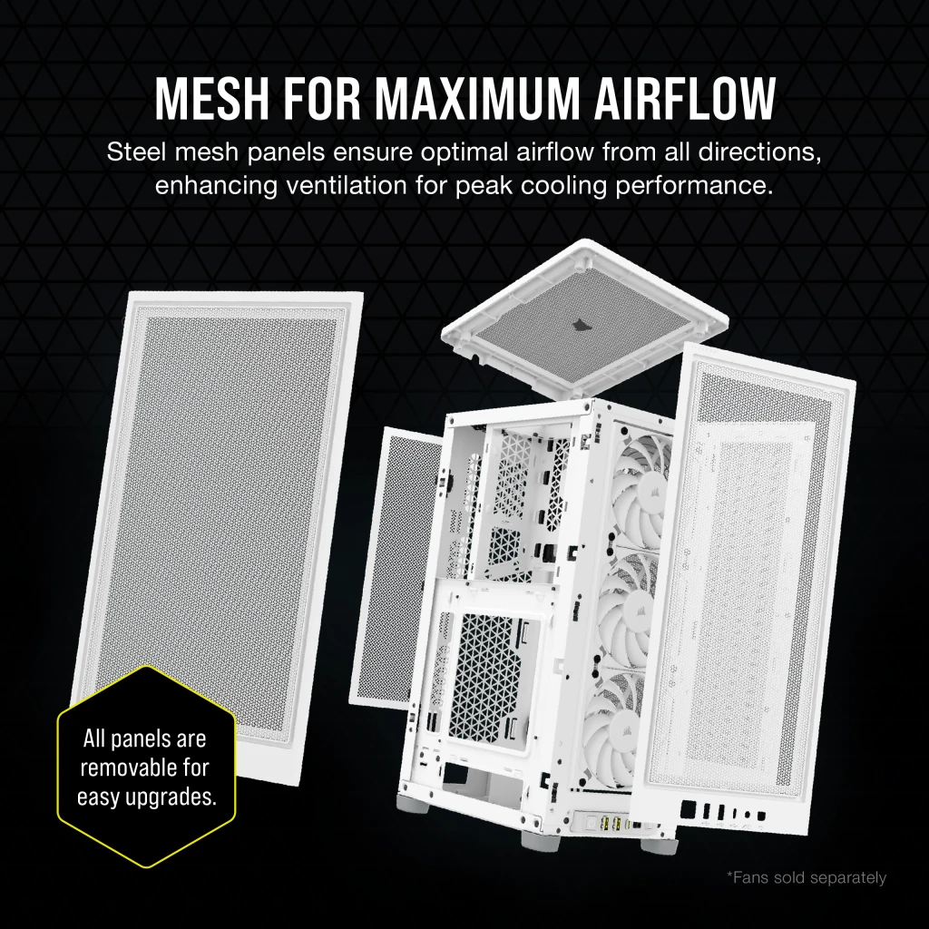 Corsair 2000D AIRFLOW WHITE