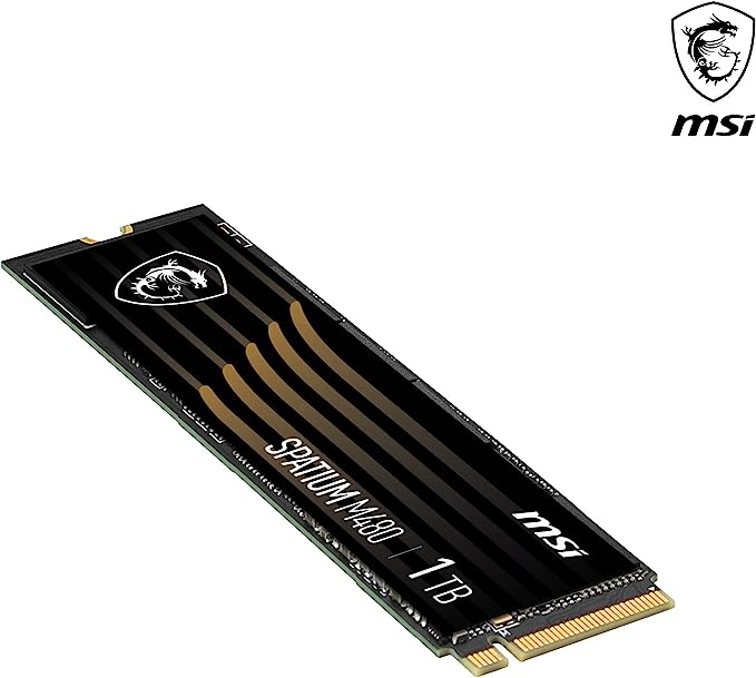 MSI SPATIUM M480 M.2 PCIe 4.0 NVMe SSD 1TB
