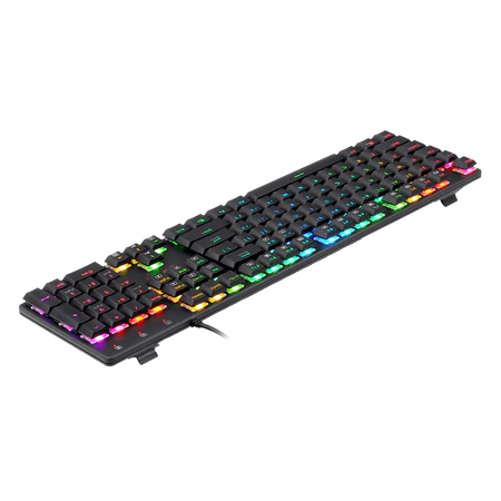 Redragon K589 Shrapnel Mechanical Keyboard Linear & Quiet Red Switches - Black