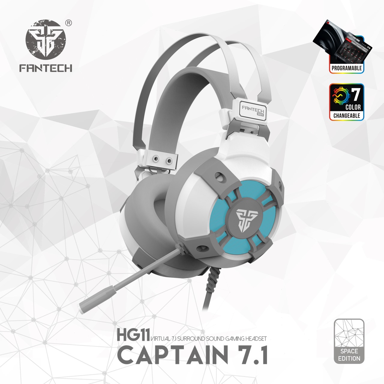 FANTECH HG11 Captain 7.1 Gaming Headset