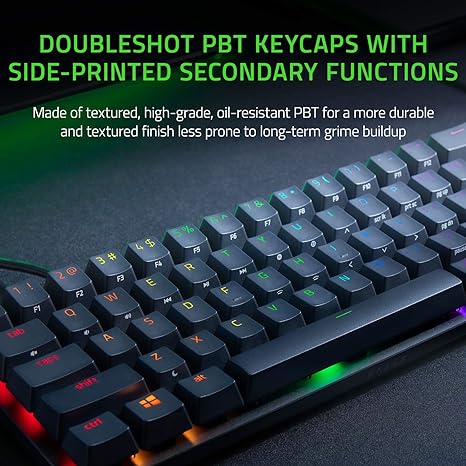 Razer Huntsman Mini - 60% Optical Gaming Keyboard (Clicky Purple Switch)