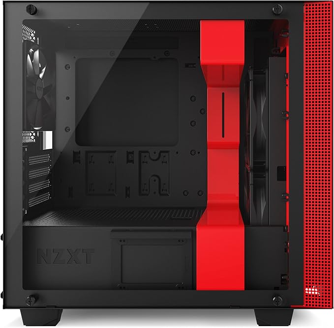 Case NZXT H400i SMART MATX CASE (MATTE BLACK/ RED)