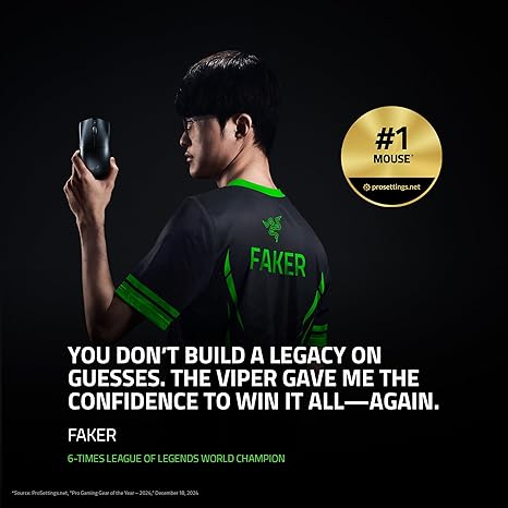 Razer Viper V3 Pro Wireless Esports Gaming Mouse White