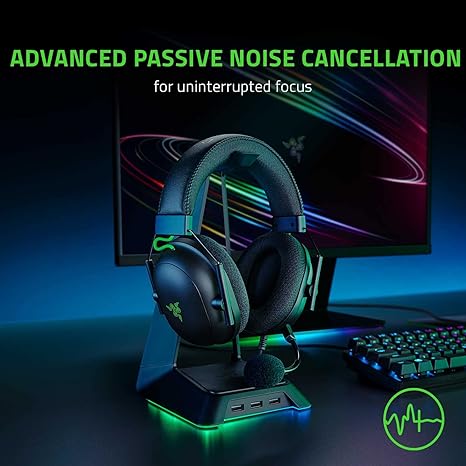 Razer BlackShark V2 - Wired Gaming Headset + USB Sound Card - SE - World Packaging
