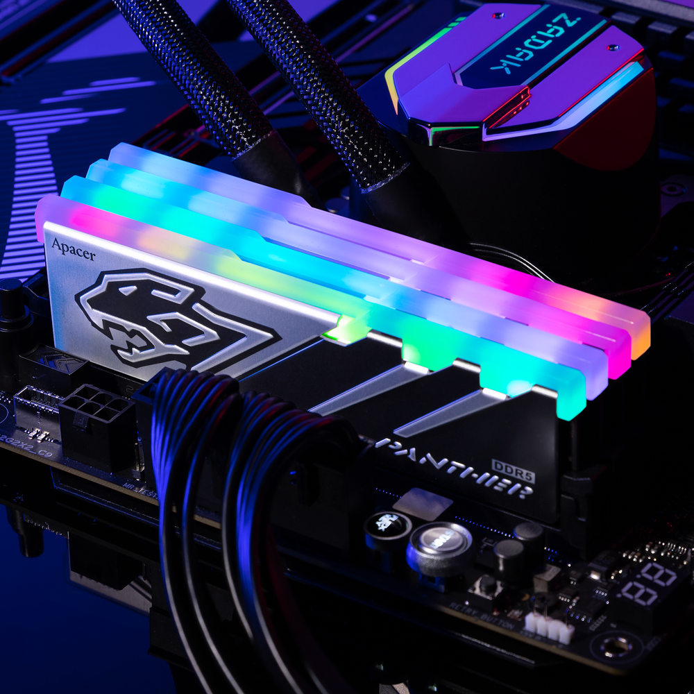 Apacer Panther RGB DDR5 16GB RGB 5200MHz Limited Lifetime