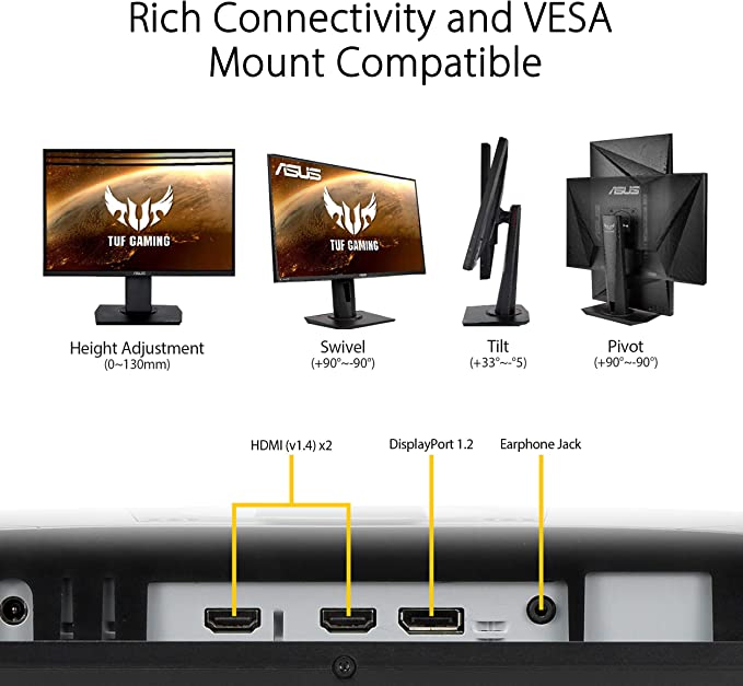 ASUS TUF VG279QR ( FHD 165Hz IPS )