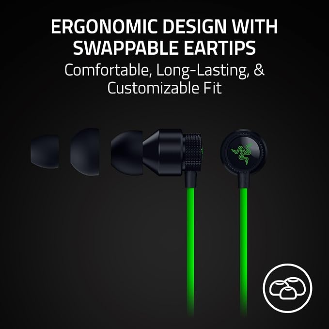 Razer Hammerhead V3 - Wired Earbuds for Gaming