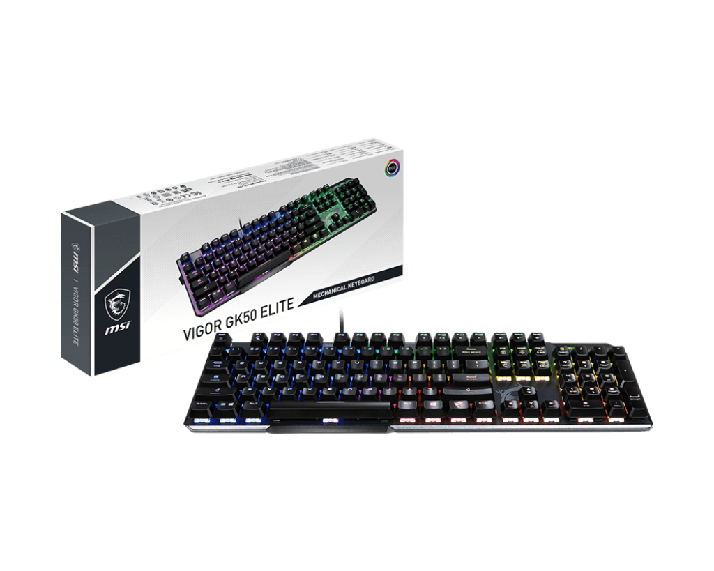 MSI VIGOR GK50 ELITE LL US Kailh Blue Switches