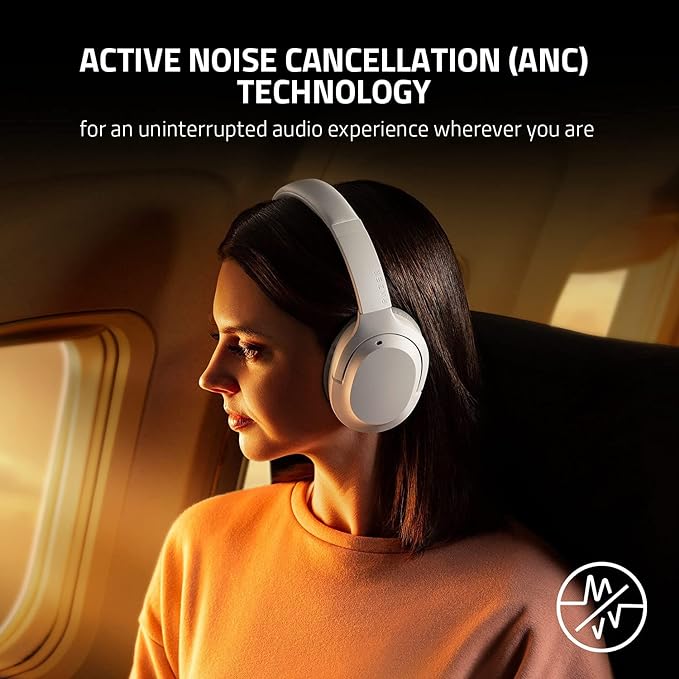 Razer Opus X - Mercury - Active Noise Cancellation Headset - FRML Packaging