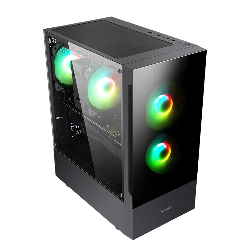 SAMA PHS X7 Black ATX Case